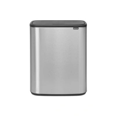Afbeelding van Brabantia Bo Touch Bin 2 x 30 Liter Rvs Fingerprint Proof