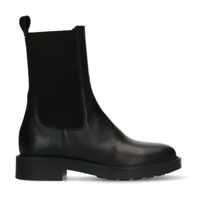 Afbeelding van Sacha Zwarte Dames Chelsea Boots (Maat 38, Leer)