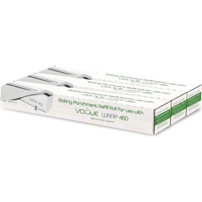Afbeelding van Bakpapier navulling voor Vogue Wrap450 dispenser (3 stuks)