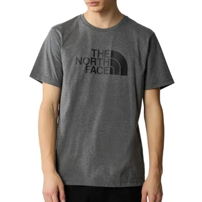 Afbeelding van The North Face EASY TEE Tshirt print, Heren, Maat: XS, Medium grey heather