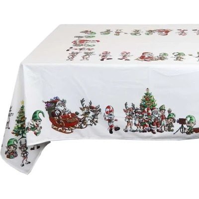 Afbeelding van Unique Living Tafelkleed Natale 140x250cm Dessin 3