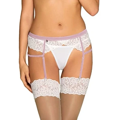 Afbeelding van Obsessive Garter and STOCKINGS Lilyanne Belt L/xl