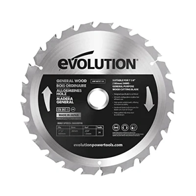 Afbeelding van Evolution zaagblad hout 185 MM X 20.0 1.5 24 T
