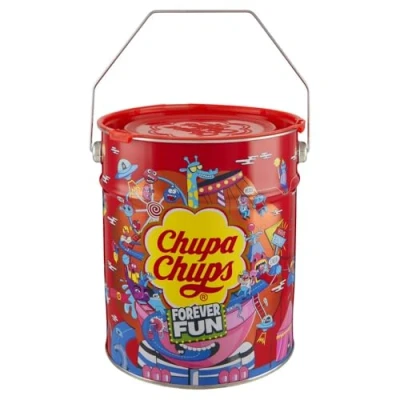 Afbeelding van Chupa Chups Lolly&#039;s For Fun Blik 150 Stuks