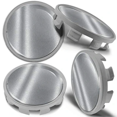 Afbeelding van Biomar Labs 4 x 68 mm wielcentrumlegering naafdoppen wieldoppen compatibel met onderdeelnummer 36136783536 zilver glans CBS 8