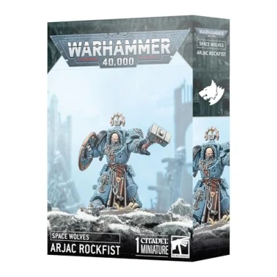 Afbeelding van Warhammer 40.000 40K Space Wolves Arjac Rockfist 53 38