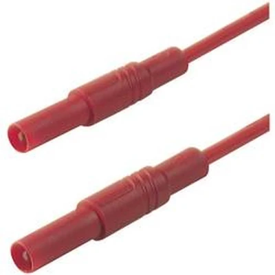 Afbeelding van SKS Hirschmann MLS GG 200/1 rt Veiligheidsmeetsnoer Banaanstekker 4 mm 2.00 m Rood 1 stuk(s)