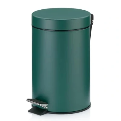 Afbeelding van Prullenbak Kela Monaco Pedaal 3L Alps Green