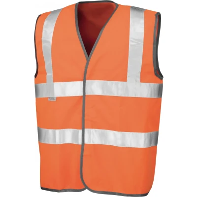Afbeelding van Gilet Unisex XXL Result Mouwloos Fluorescent Orange 100% Polyester
