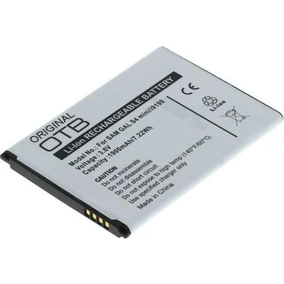 Afbeelding van Accu compatibel met Samsung Galaxy S4 Mini / EB B500BE en B500BU 1900 mAh