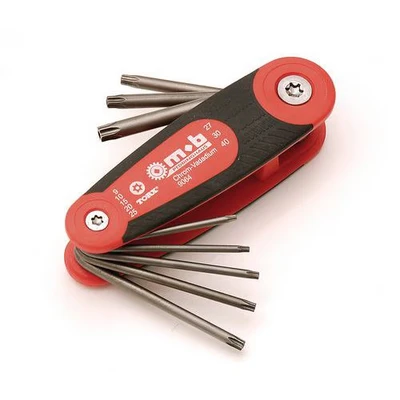 Afbeelding van Stiftsleutel 8 in houder tamper torx chroom vanadium