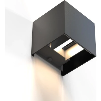 Afbeelding van Hama Led Wandlamp Voor Binnen En Buiten Wifi App Spraakbesturing Zwart