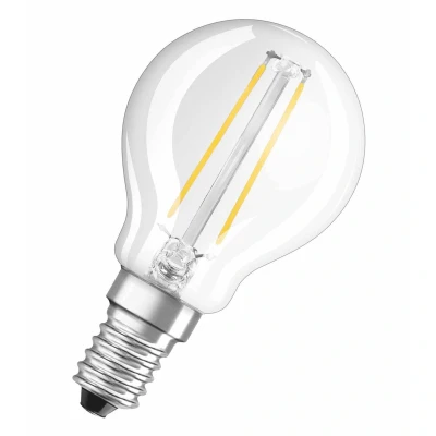 Afbeelding van OSRAM E14 4W 827 Led druppellamp 2 delige set