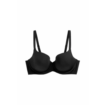 Afbeelding van Next DD+ Smoothing Regular FIT Voorgevormde BH, Dames, Maat: 75xDD, Black