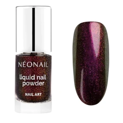 Afbeelding van NEONAIL Liquid Nail Powder Chameleon 02 Vloeibaar Nagelpoeder Art Decoratie Glitter Poeder Nagelkunst Nageldesign Nagel Deco Chrome Groen, Roze 6,5 ml