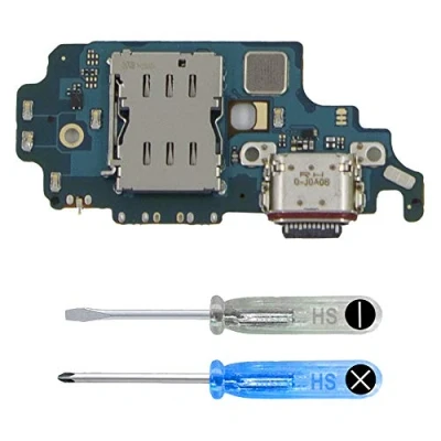 Afbeelding van MMOBIEL Dock Connector USB Type C voor Samsung Galaxy S21 Ultra SM G998B 6.8 inch Zwart