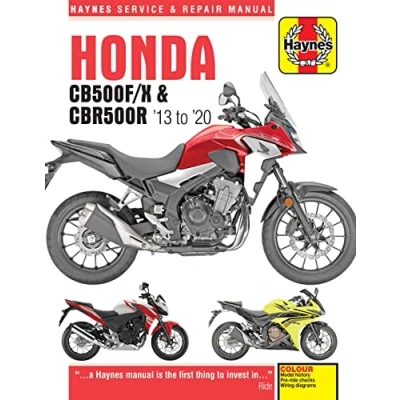 Afbeelding van Honda CB500F/X &amp; CBR500R update (13 20): 2013 to 2020