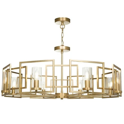 Afbeelding van Maytoni hanglamp Bowi, Ø 87,5 cm, goudkleurig, 8 x E14