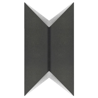 Afbeelding van Moderne Design Wandlamp 1 Lichts Zwart Crown