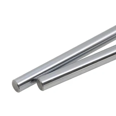 Afbeelding van ICQUANZX 2 stuks 8 mm x 330 (0,315 13 inch) Behuizing Verchroomd Lineaire stangschachtgeleider Metrisch h8 Tolerantie