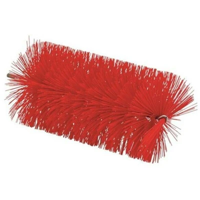Afbeelding van Vikan Pijpborstel Ø90mm Medium voor Flexibele Kabel Rood