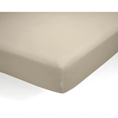 Afbeelding van Alexandra House Living Hoeslaken, Qutun taupé, 200 x cm, 1 cm