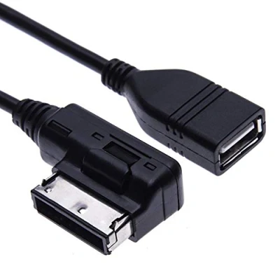 Afbeelding van AMI MDI USB muziekinterface MP3 audio adapter Compatibel met Audi A3, A4, S4, A5, S5, S6, A8, S8, A8 L, Q3, Q5, Q7, TT, R8, VW Jetta, Golf Mk6, Passat, Touareg, Wagon, Skoda, Seat 1m