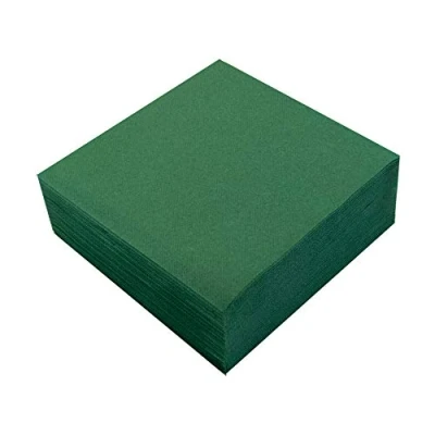 Afbeelding van Hanglamp ser41006780 Deluxe Bin Elegant, servet 40 x 40, AIRLAID, 1/4 vouw, 50 servetten, groen
