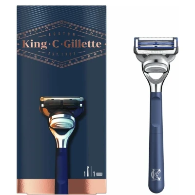 Afbeelding van Gillette King C Gezicht &amp; Contouren Scheerapparaat 1ST