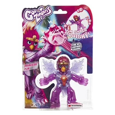 Afbeelding van GOOZONIAN HERO PACK PRINSES FLIK. STRETCHY, SQUISHY SPEELGOED VOOR MEISJES. ONTDEK VERBORGEN CHARMS. VERZAMELBARE ACTIE FIGURES. VERJAARDAGSCADEAU MEISJES 4+