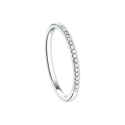Afbeelding van Witgouden ring met diamant 0.09 crt