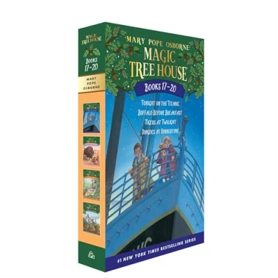Afbeelding van Magic Tree House Books 17 20 Boxed Set: the Mystery of Enchanted Dog