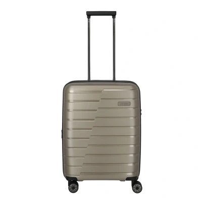 Afbeelding van Travelite Air Base 4 Wiel Trolley S Exp Champagne Metallic Handbagage Koffer