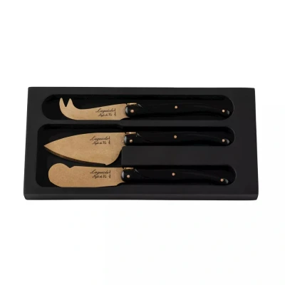Afbeelding van Laguiole Style de Vie Kaasmessen Prestige Line Koper 3 Stuks