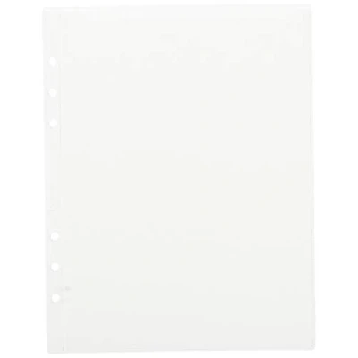 Afbeelding van Filofax 343612 transparante hoes A5, boven open, medium, 148 mm x 210 mm, doorzichtig