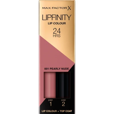 Afbeelding van Max Factor Lipfinity 24HR Lip Colour 001 Pearly Nude
