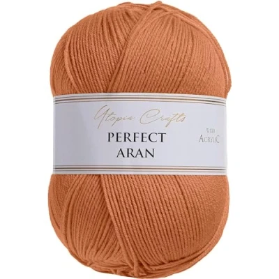 Afbeelding van Utopia Crafts Aran brei en haakgaren, 400 g (pottenbakkersklei)