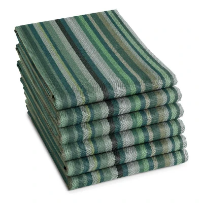 Afbeelding van Theedoek DDDDD Over The Rainbow Green 60 x 65 cm (6 Delig)