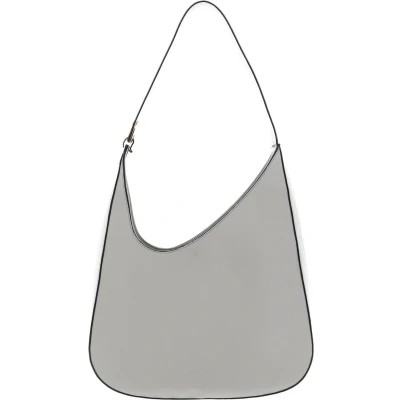Afbeelding van COCCINELLE Leren Schoudertas Zelda Shoulderbag Grained Leather Gelso Beige