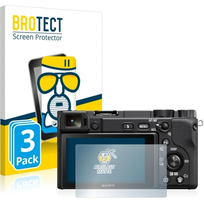 Afbeelding van BROTECT Screenprotector voor Sony Alpha 6400 Folie Beschermfolie Beschermglas matte (3 Stuks)