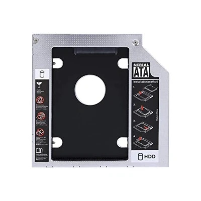 Afbeelding van Bewinner 9,5 mm aluminium SATA HDD SSD behuizing harde schijf Bay Caddy Optische dvd adapter voor laptop 2,5 inch schijf, CD ROM universele Optical