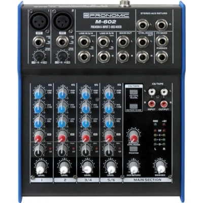 Afbeelding van Pronomic M 602 Mini Mixer