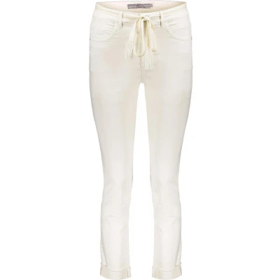 Afbeelding van Geisha Jeans Jog Turn Up 41012 10 Wolwit ecru Dames The Stone