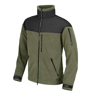 Afbeelding van Helikon Tex Klassiek Army Fleece Olijf Groen/Zwart maat L