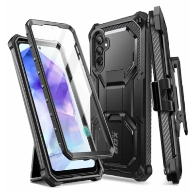 Afbeelding van IBLSN ArmorBox Supcase hoesje voor Samsung Galaxy A55 5G zwart