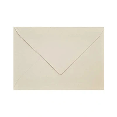 Afbeelding van Netuno 100 Bisquit enveloppen B6 puntklep 125x175mm 120g Keaykolour Biscuit gemaakt van fijn papier Eco gekleurde recycling voor bruiloft verjaardag doop kerstmis