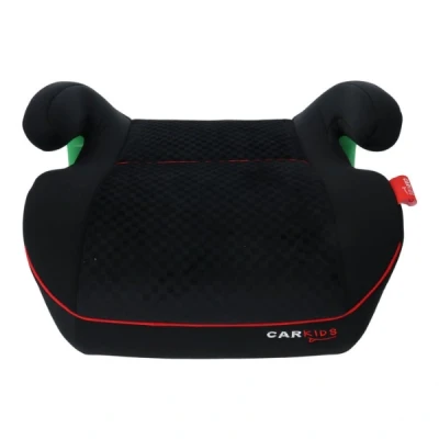 Afbeelding van Carkids I Size Isofix Zitverhoger Alfie 125 150cm Zwart/Rood