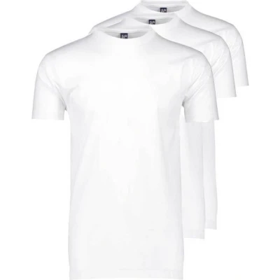 Afbeelding van Alan Red t shirt Vergina wit effen katoen 48