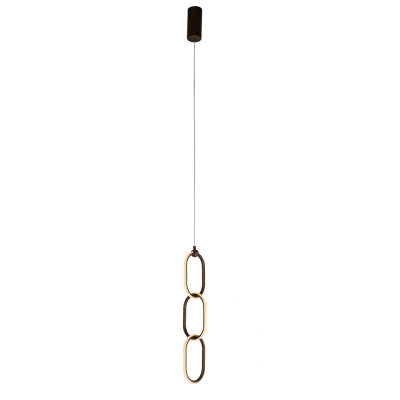 Afbeelding van Richmond Interiors Hanglamp Lacey Bronze