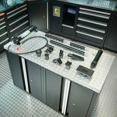 Afbeelding van Datona Hydraulische Uitdeukset 10 Ton Zwart